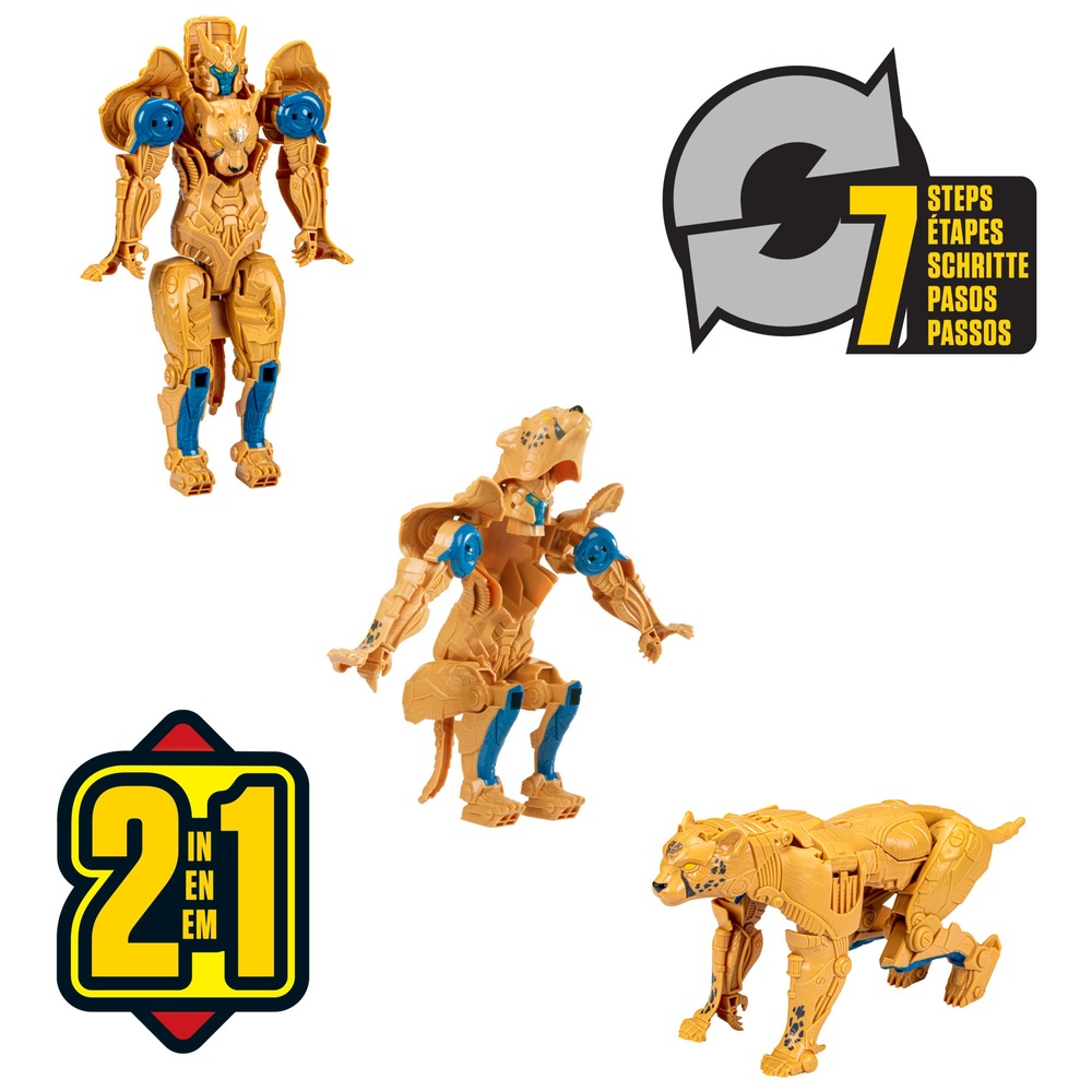 Transformers: Aufstieg der Bestien Titan Changer Cheetor Actionfigur
