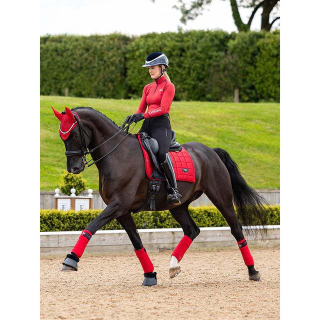 Zadeldek LeMieux Loire Square Dressage Rood