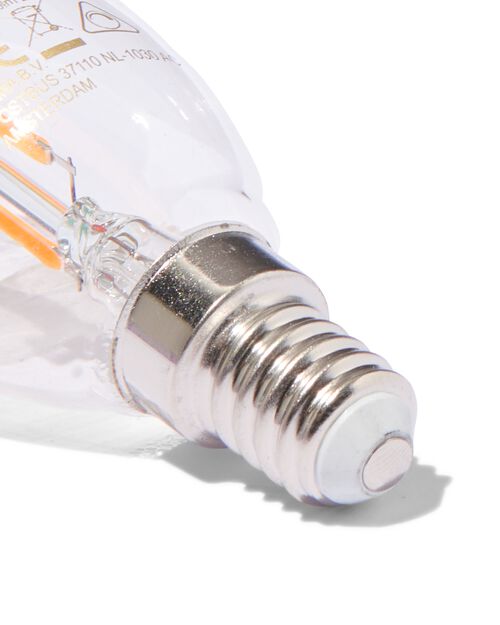 ampoule flamme clear E14 2,1W 250lm dim