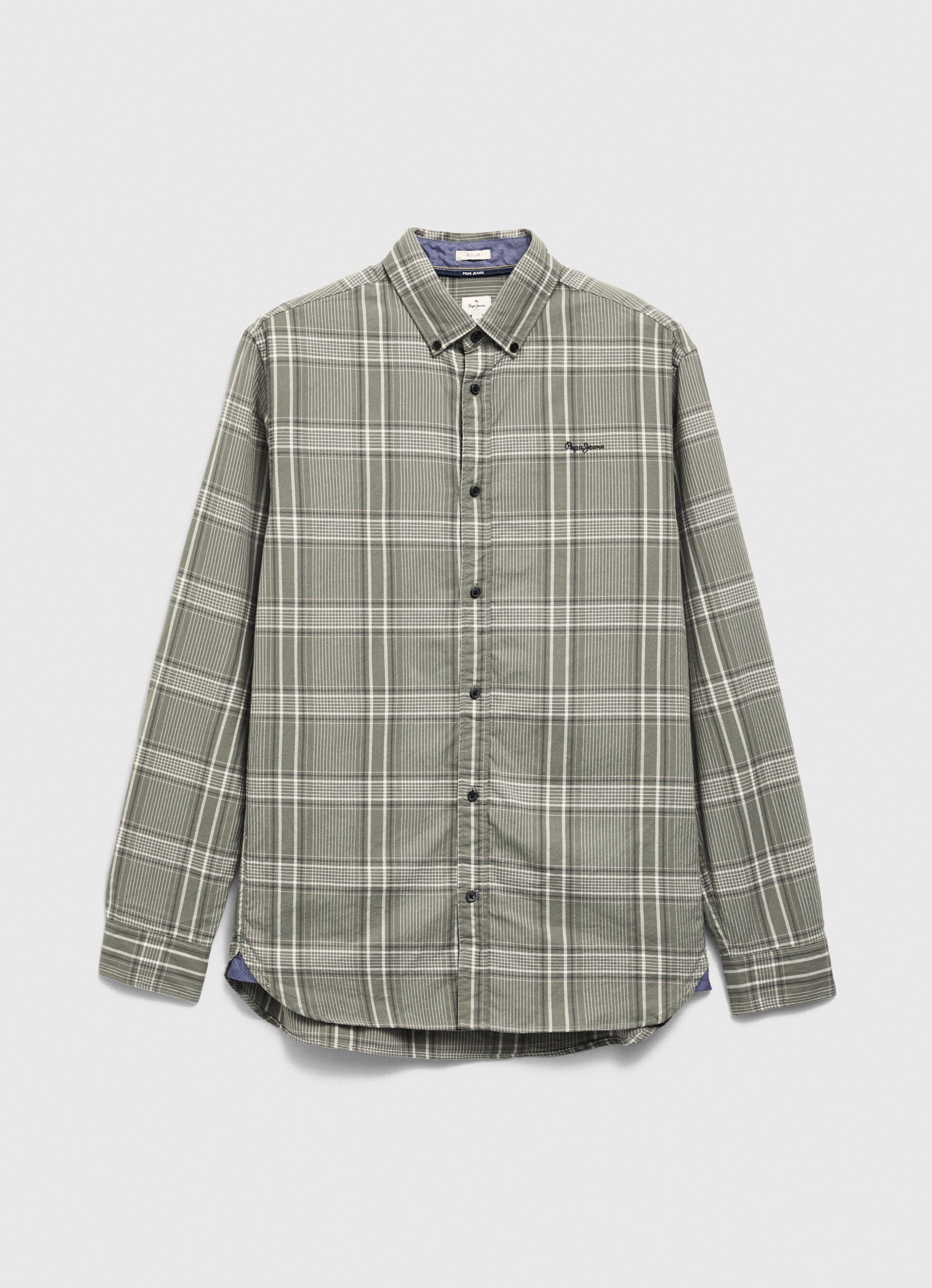 CAMISA XADREZ SLIM FIT - verde-casting