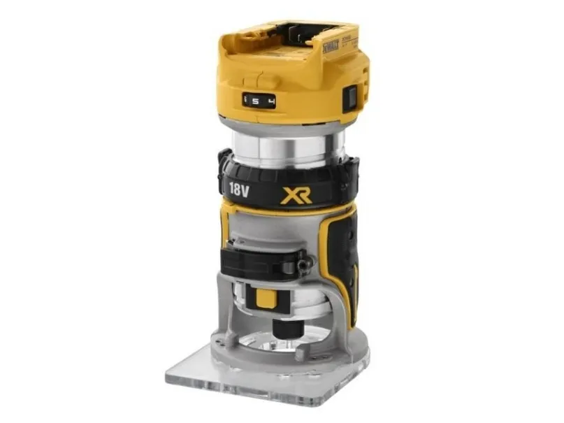 DEWALT KANTFRÆSER 18V UDEN BATTERIER OG OPLADER - SOLO