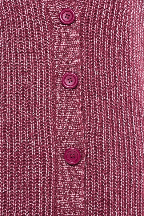 Strickjacke mit Glitzergarn, Loose Fit