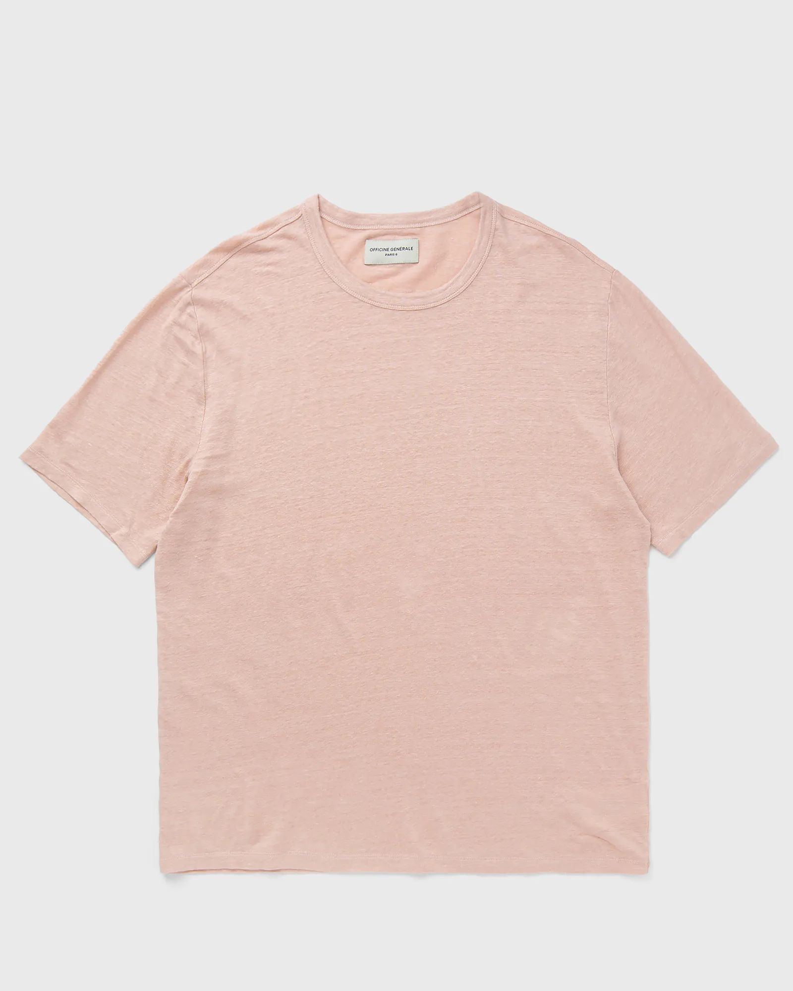 Officine Générale SS TEE PIECE DYED FRENCH LINEN