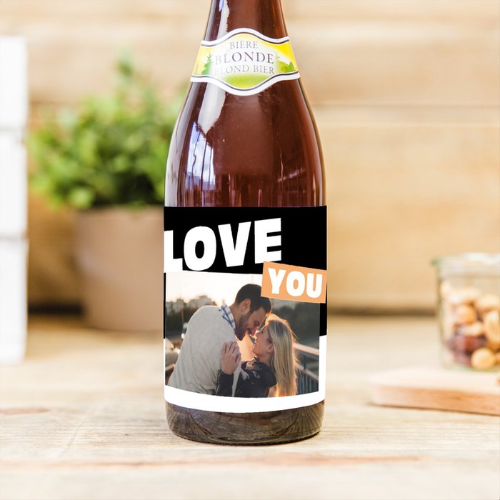 La Chouffe | 750 ml | Love met eigen foto