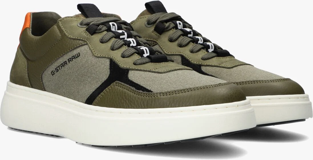 G-STAR RAW groene g-star raw lage sneakers lash tec m
