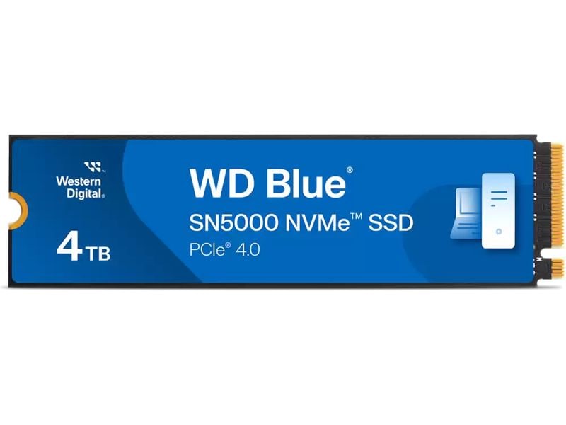 Western Digital SSD SN5000 M.2 2280 NVMe 4000 GB High-Performance NVMe M.2 SSD