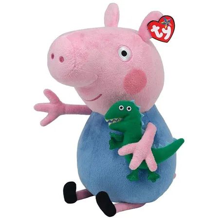 ty Beanie Babies George mit kleinem Dinosaurier, 25cm