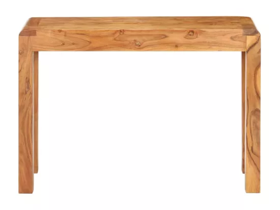 Table console 110x40x76cm Bois d'acacia massif et finition miel