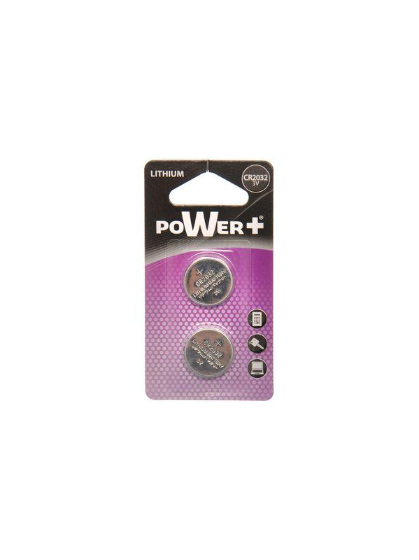 BLISTER 2 PILES BOUTON LITHIUM CR2032