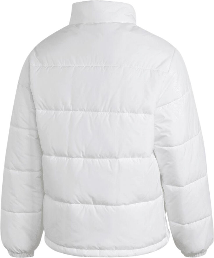 adidas padded stand collar puffer jacket Hvid