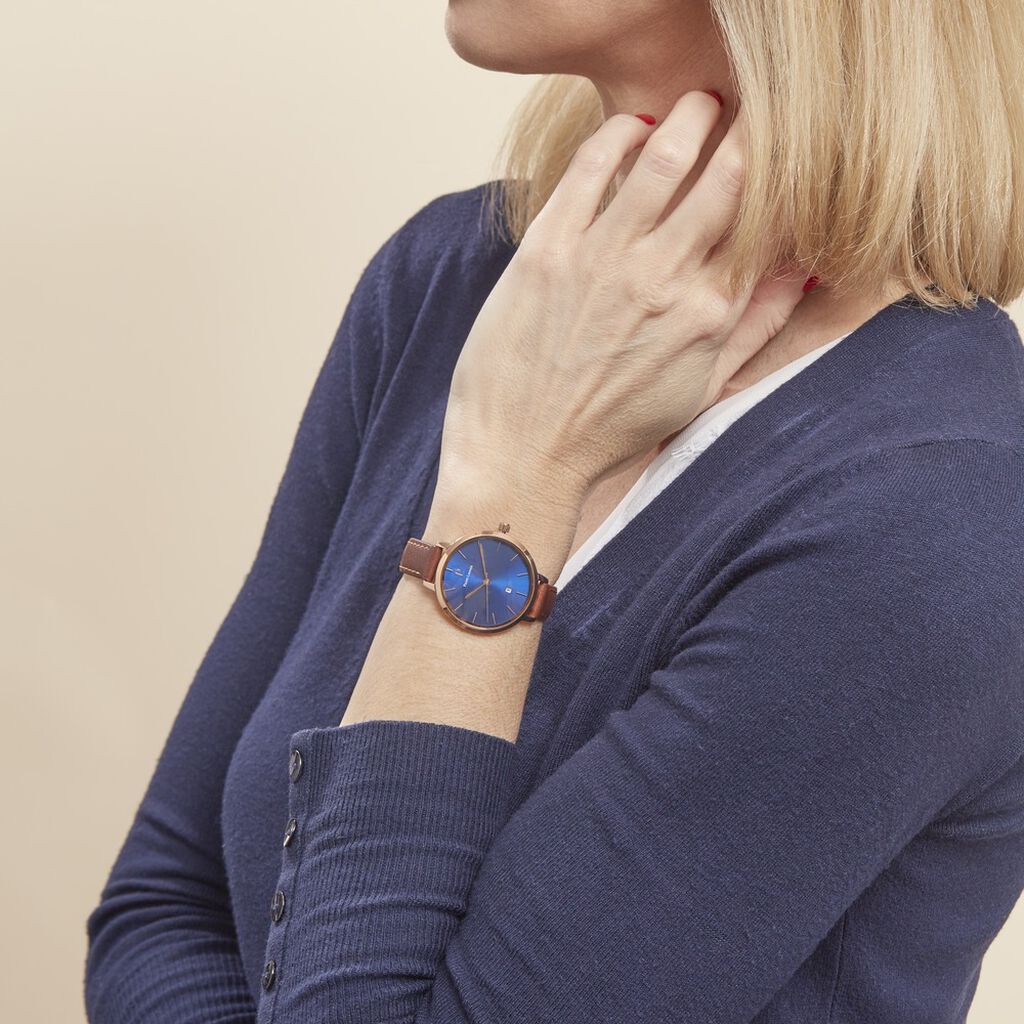 Montre Pierre Lannier Echo Bleu