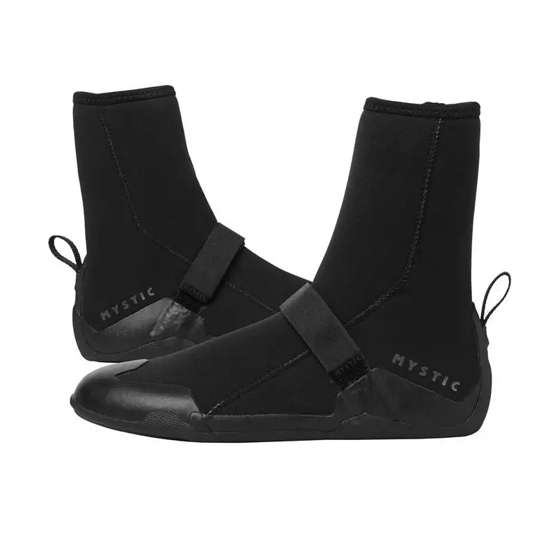 Chaussons néoprène MYSTIC Ease Boot 3mm Round Toe Black