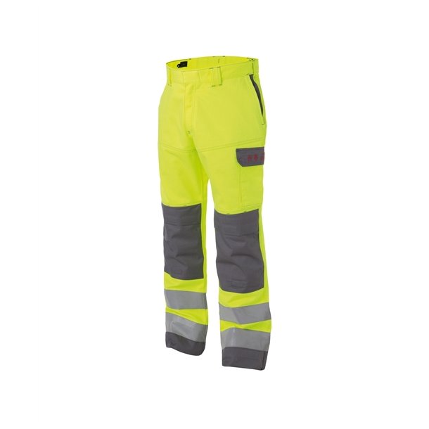 DASSY® MANCHESTER (200819) MULTINORM HIGH VISIBILITY Arbejdsbukser med knælommer