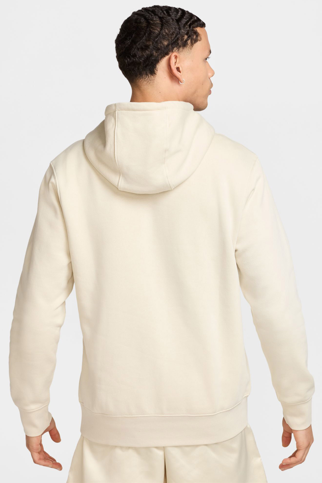 Club Fleece Hoody Herre 234/LT Khaki/LT Khaki/Sail