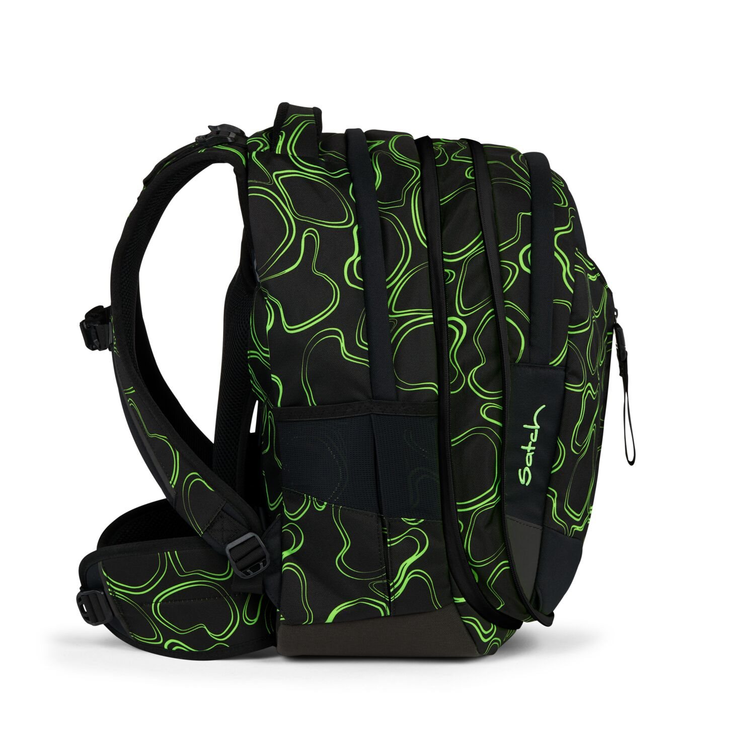 Satch Match School Backpack green supreme