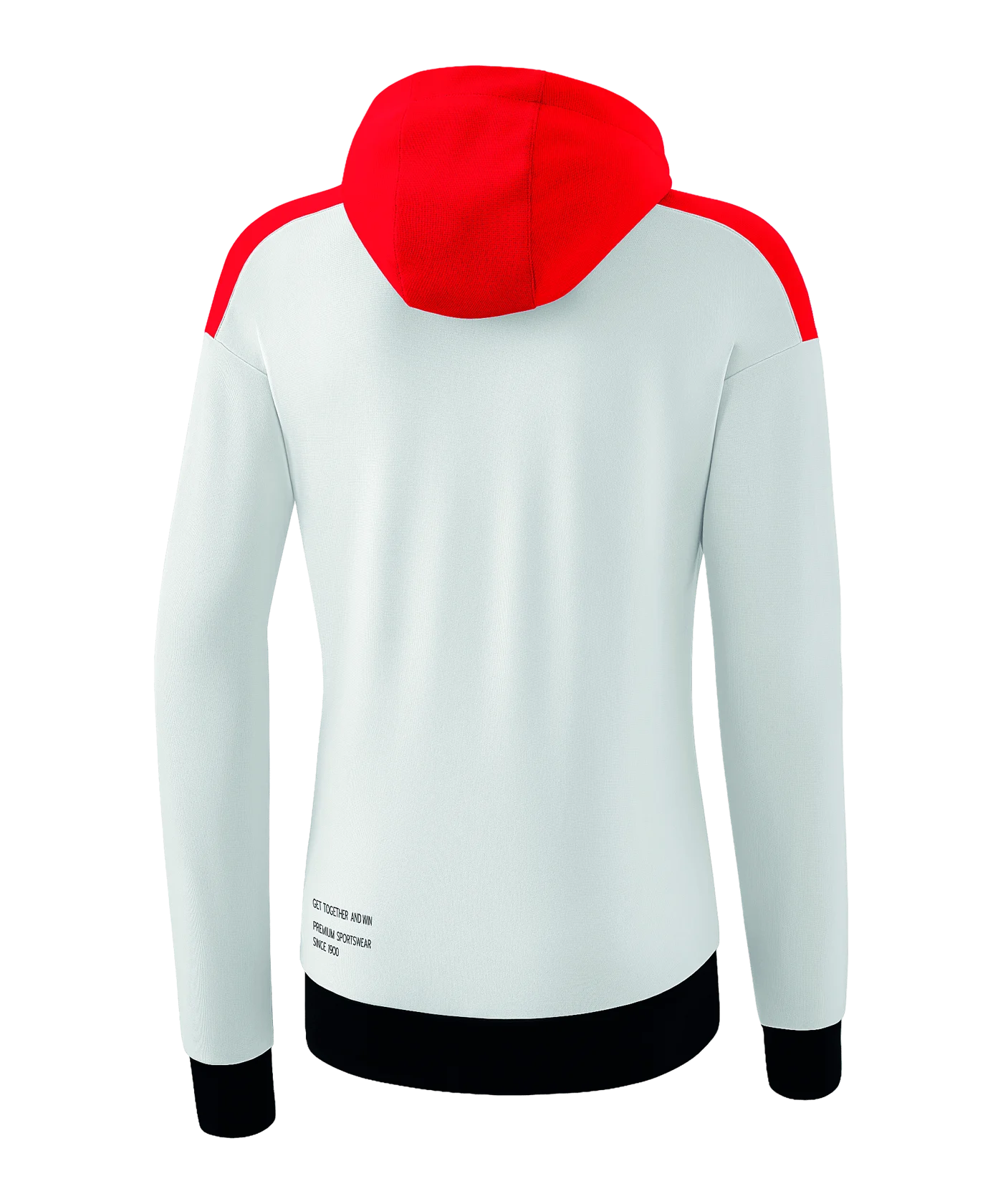 Erima Change by Kapuzenjacke Damen Weiss Rot