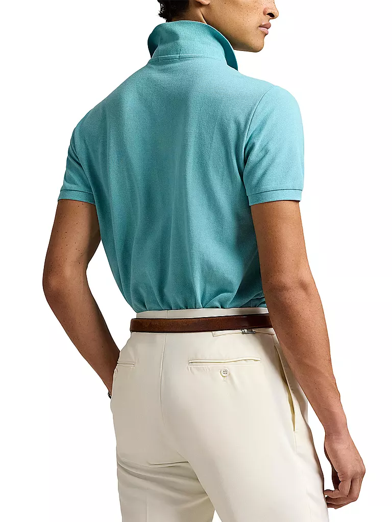 POLO RALPH LAUREN Poloshirt Custom Slim Fit türkis