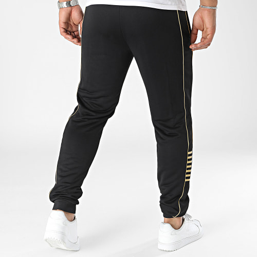 Pantalon Jogging 6RPP53-PJ16Z Noir Doré