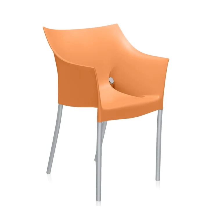 Kartell - Dr. NO Armstuhl, wachsweiss
