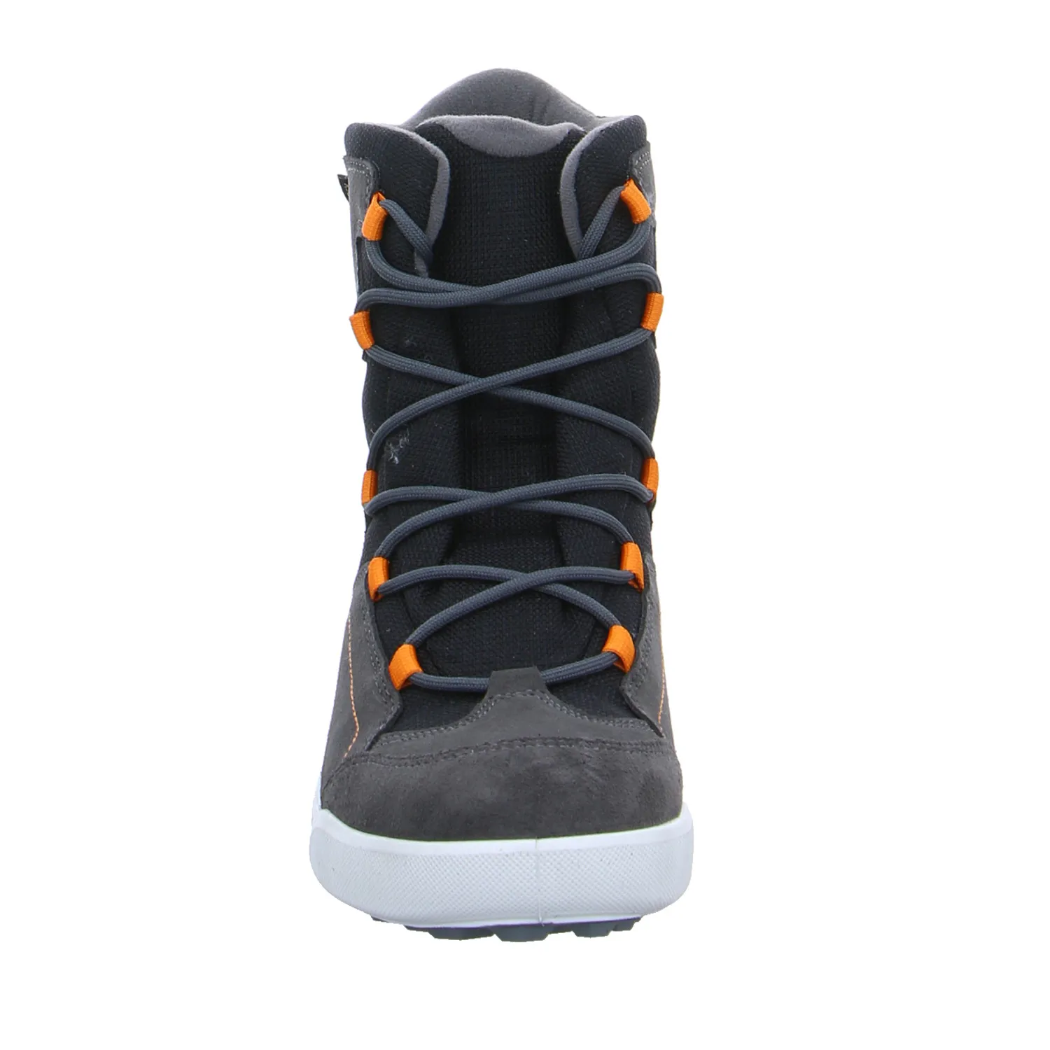 LOWA Jungen- Snowboot Membran Anthrazit Textil  Winterstiefel