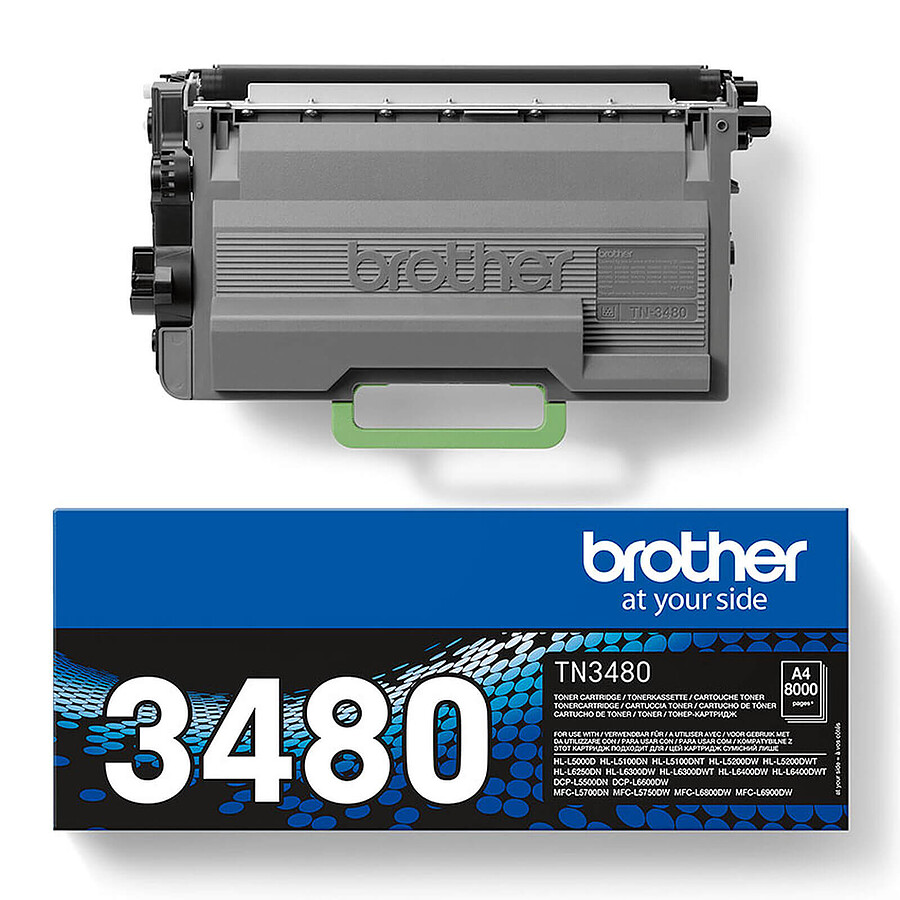 Brother TN-3480 - Noir x3