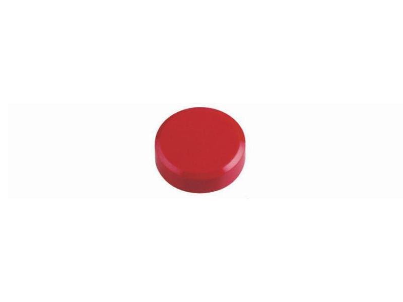 Maul Haftmagnet MAULpro 20 x Ø 30 mm Rot, 20 Stück Kraftmagnet