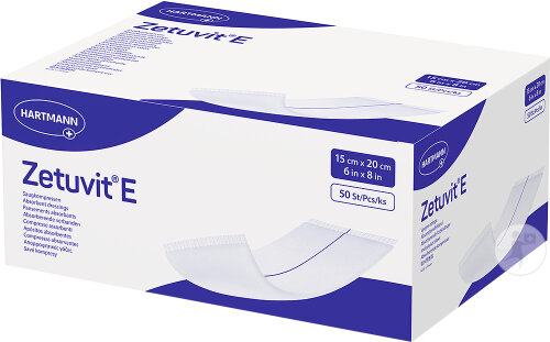 Hartmann Zetuvit E 15x20cm 50 Pièces