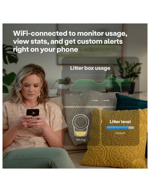 Litter Robot 4 Met Trede - Kattenbak - Zwart