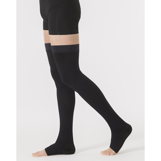 Bas auto-fixants pieds ouverts Homme Dynaven Sigvaris Classe 2