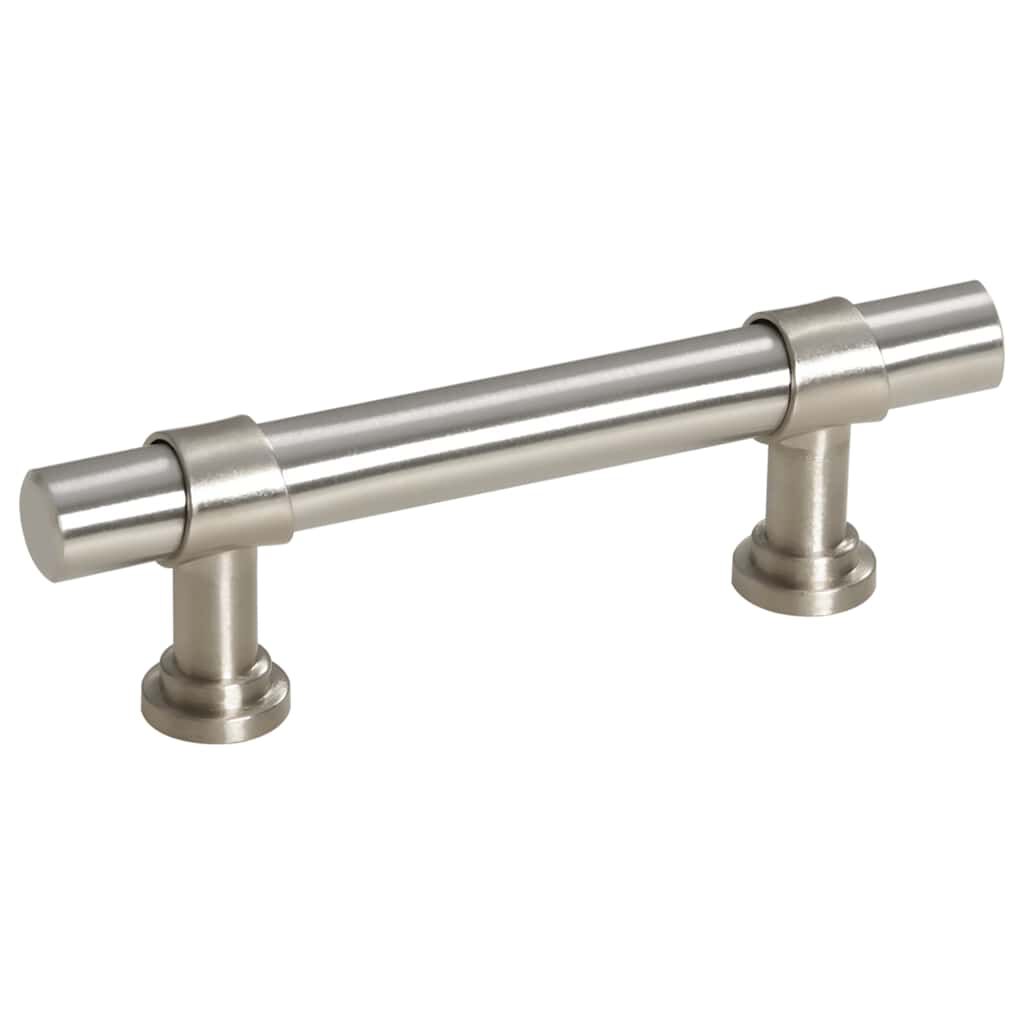 vidaXL Kastgrepen 10 stuks zilver 64 mm roestvrij staal