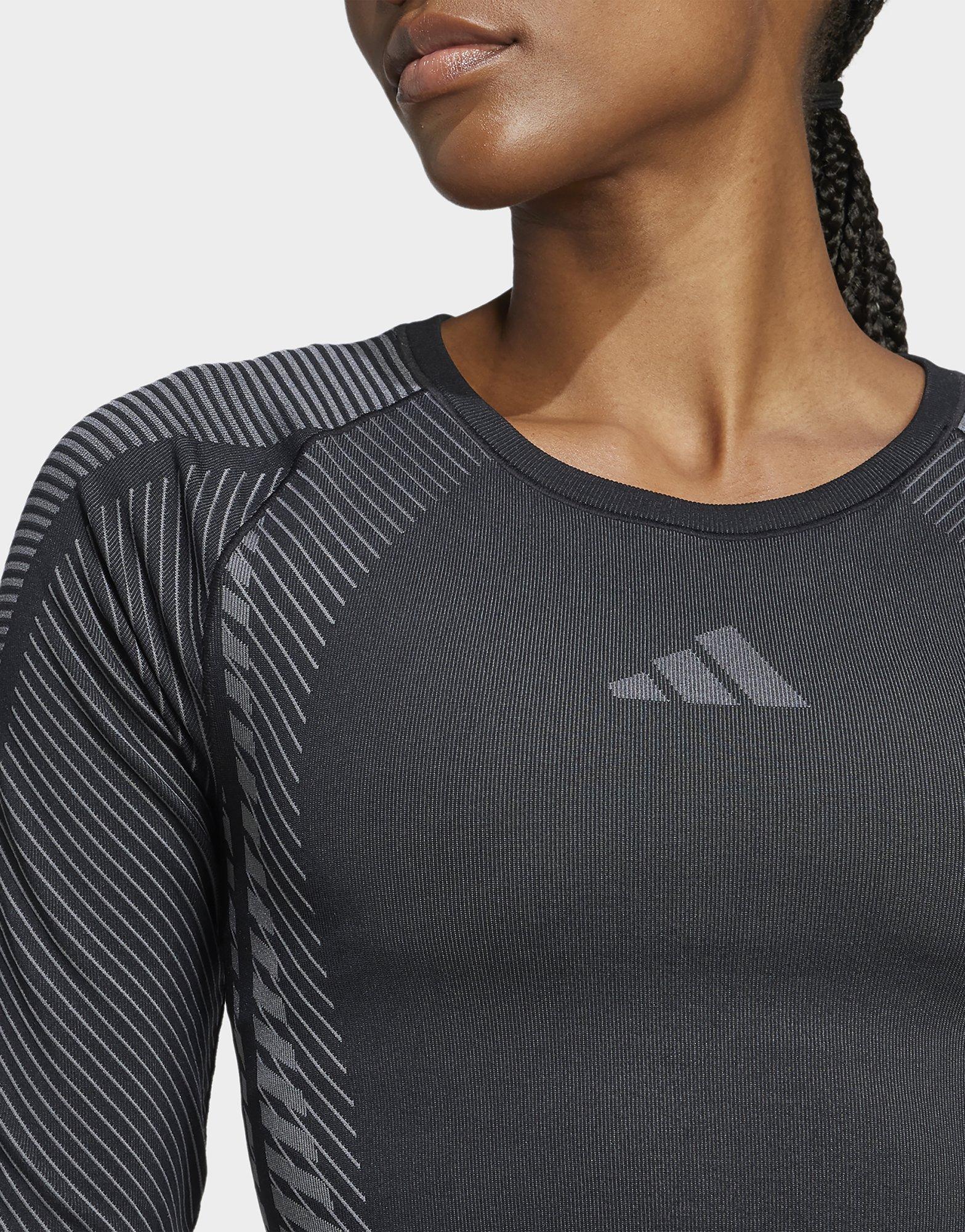 adidas T-shirt manches longues maille sans coutures