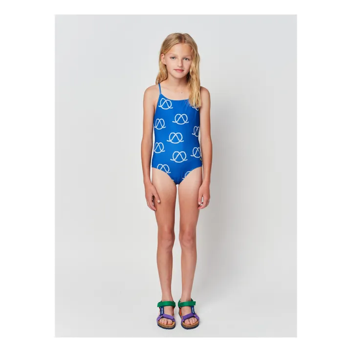 Bobo Choses Maillot de Bain 1 Pièce Cordages | Bleu