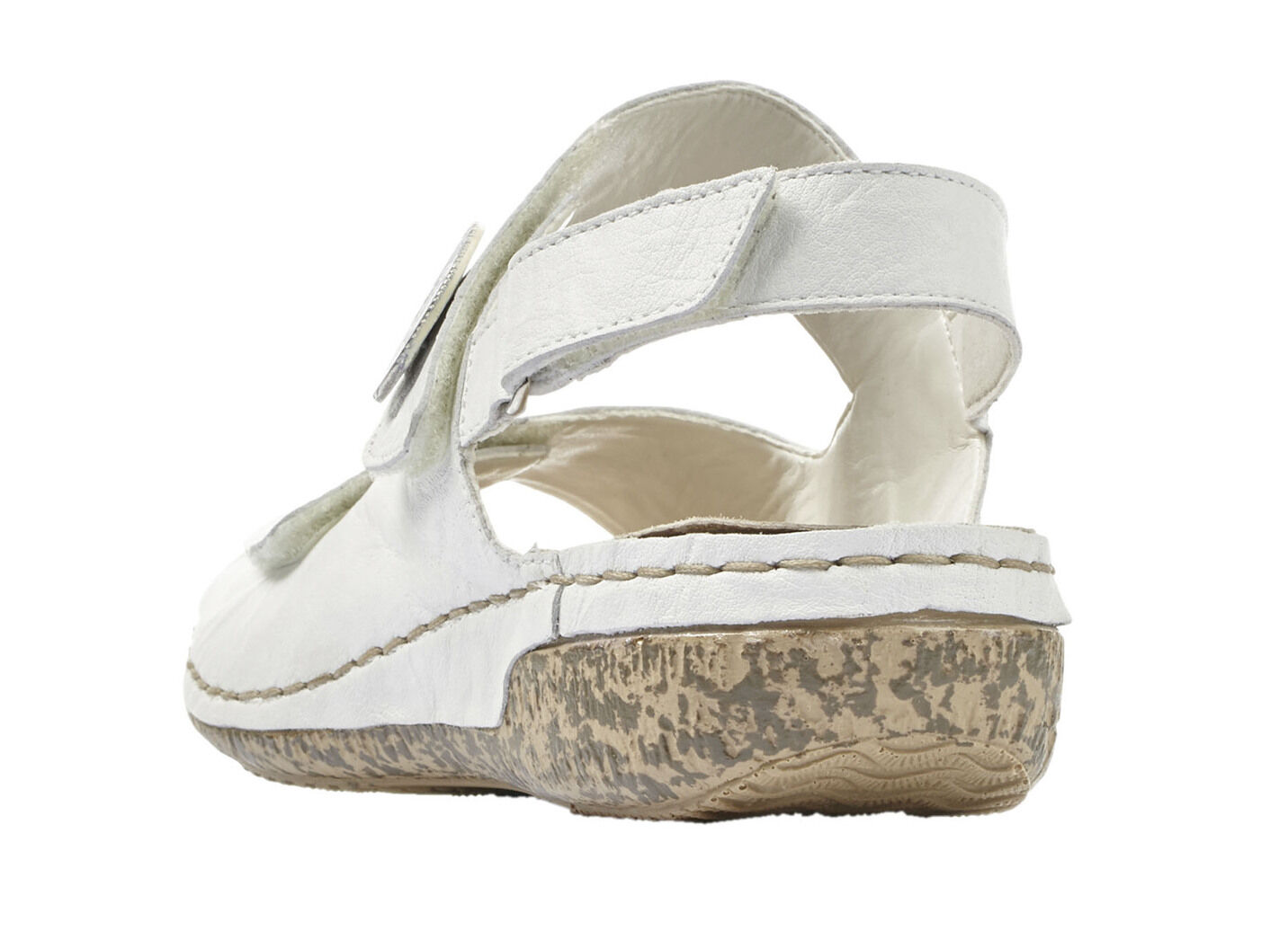 Rieker, bequeme Damen-Sandalen, Weite H, mit herausnehmbarem Fussbett