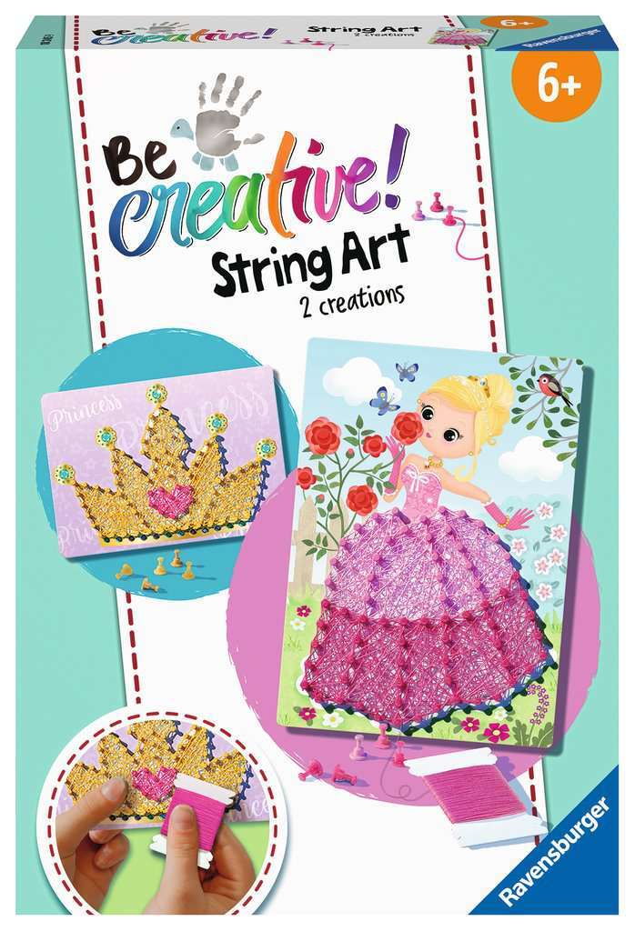 Ravensburger Spiel String Art Prinzessin