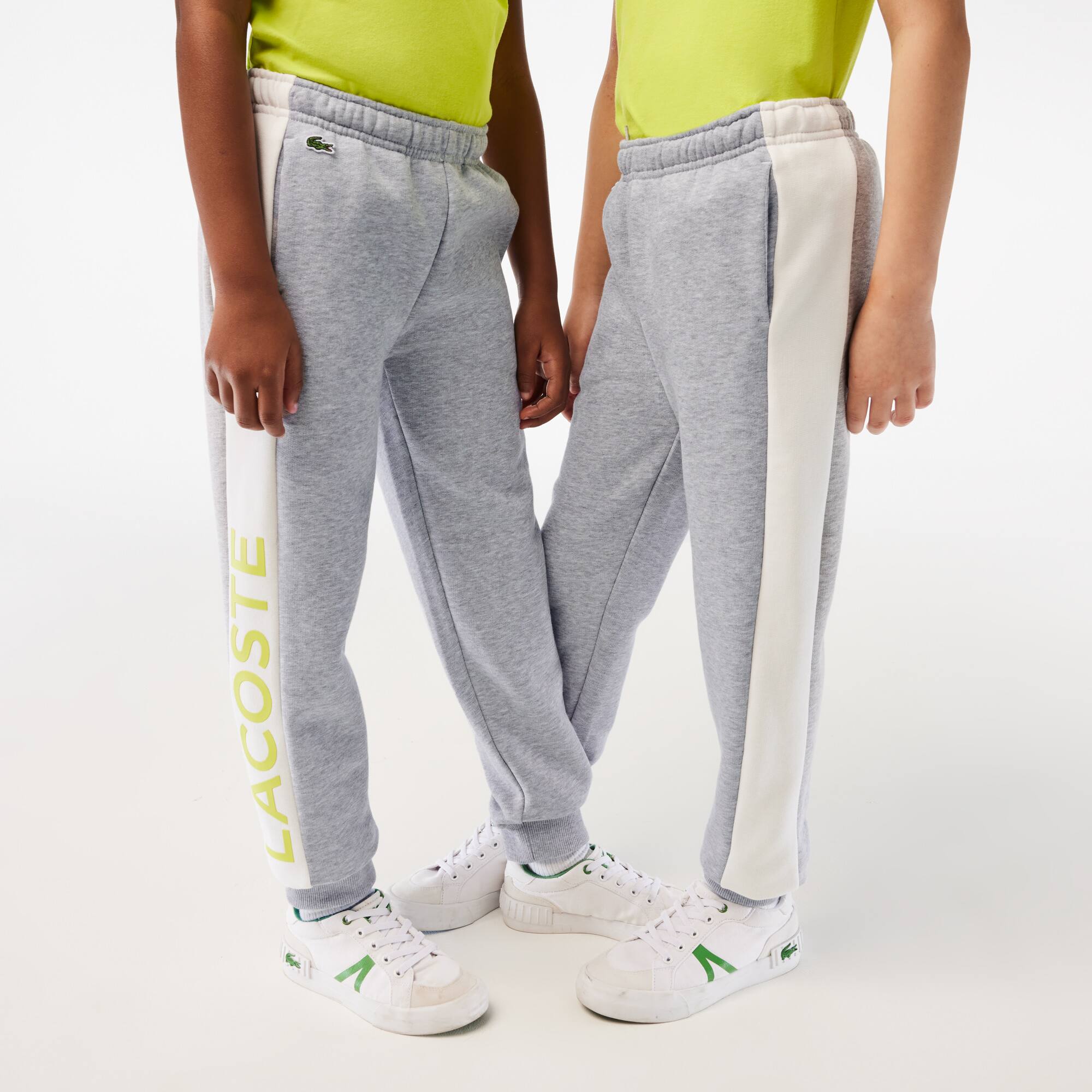 Kinder LACOSTE Trainingshose aus Bio-Baumwolle und recyceltem Polyester Hosen - Grau - Lacoste - Kinder