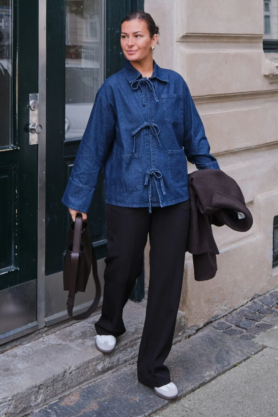 Neo Noir Starlie Denim Shirt