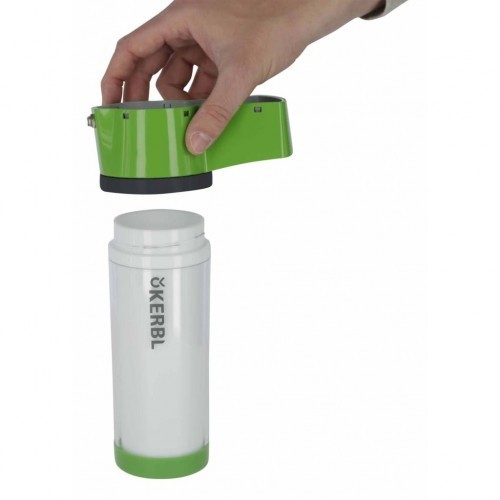 Dispensador de água aquecido para animais de estimação, verde