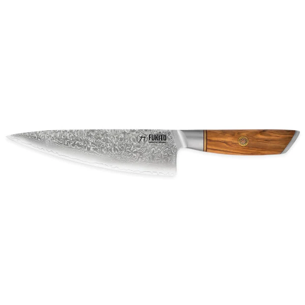 Couteau Fukito Olive Damas modèle Chef 21cm Fukito