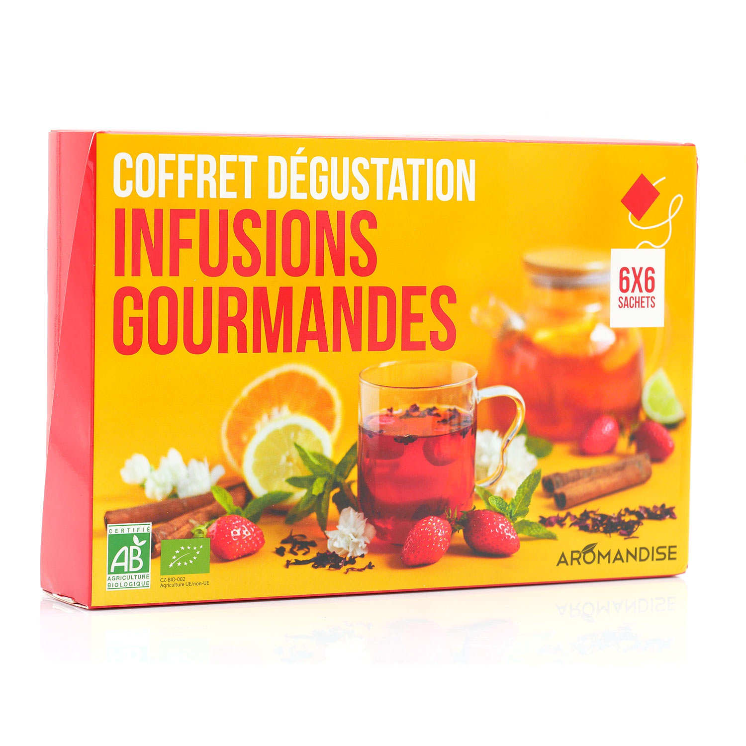 Coffret dégustation infusions gourmandes bio