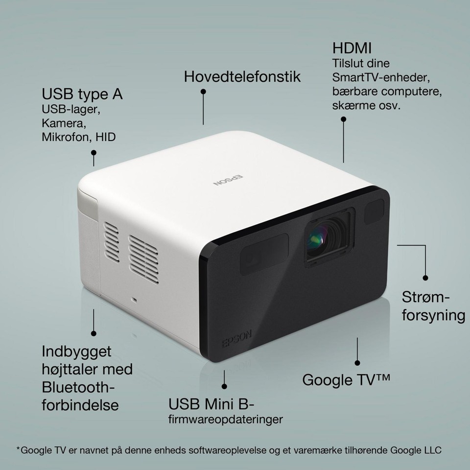 Epson - EF-21W hjemmebiograf projektor