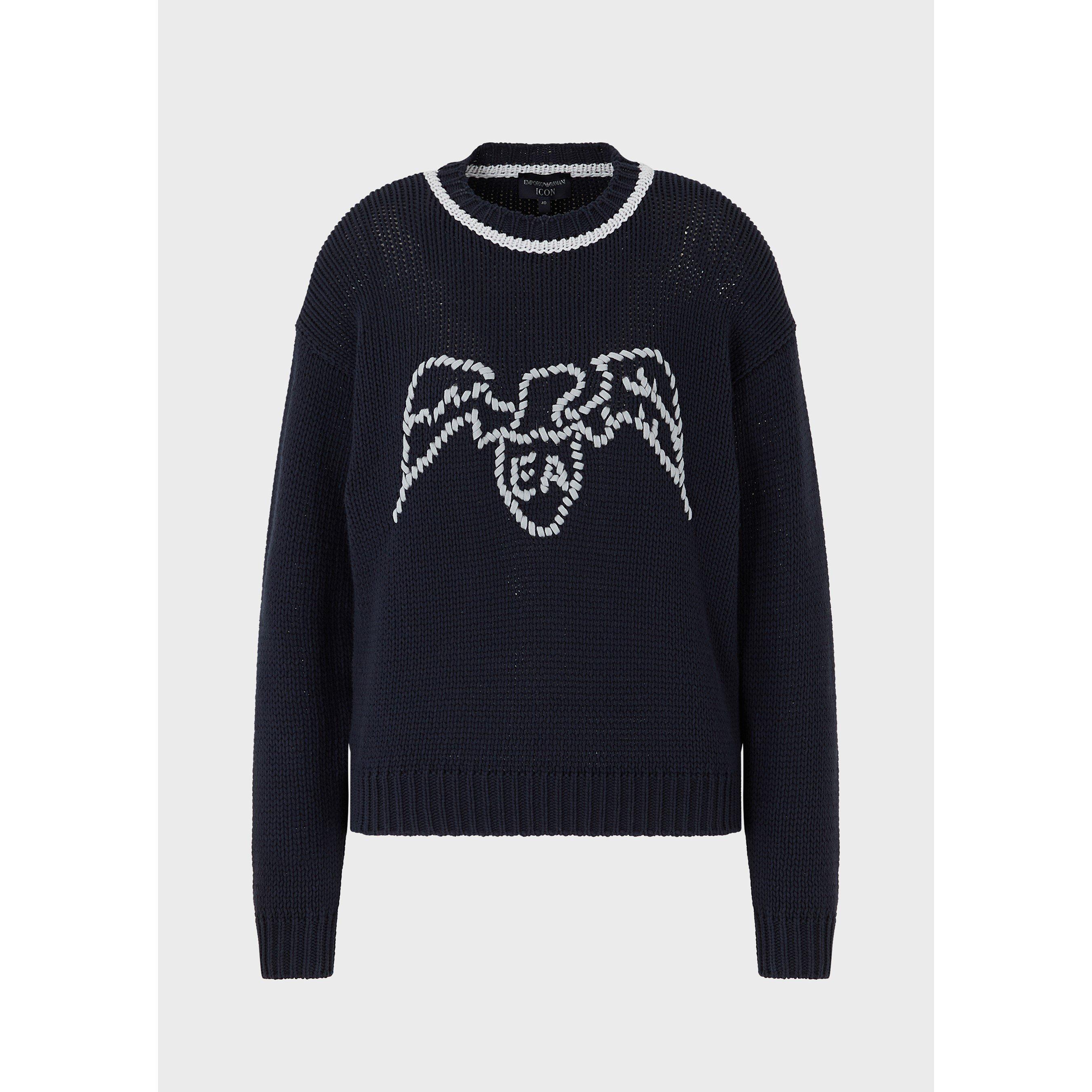Emporio Armani Eagle Knitted Jumper