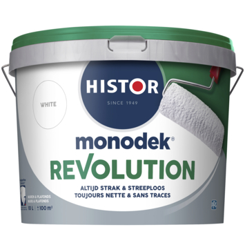 Histor Monodek Revolution muurverf wit 10 liter