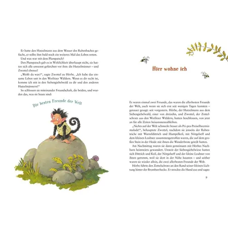 ars Edition Hörbe und sein Freund Zwottel: Kinderbuch-Klassiker mit neuen Illustrationen