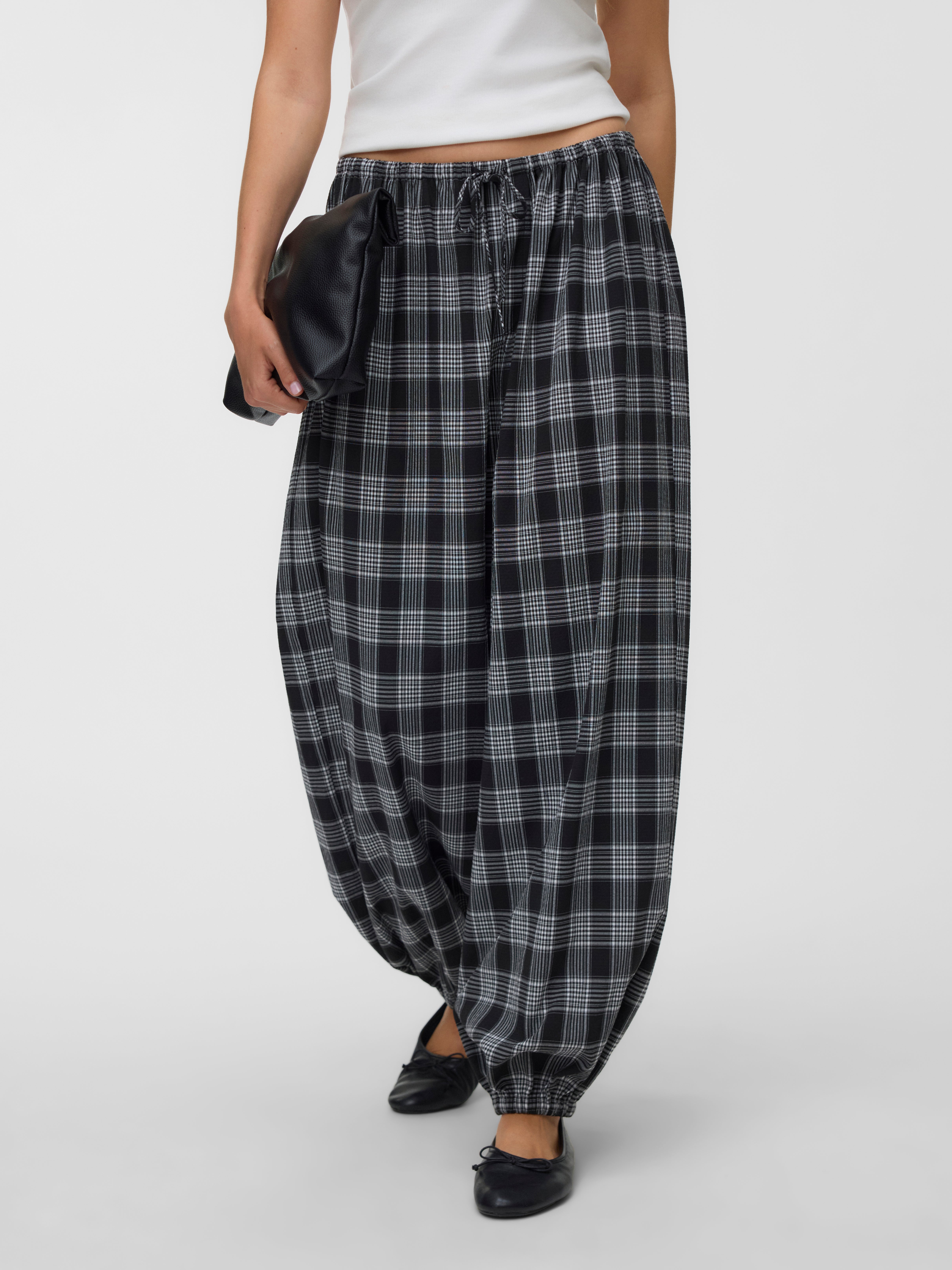 VMCHARM Mid waist Broek