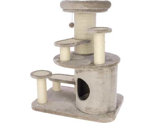 KERBL Oldie krabpaal met extra sterke bodemplaat, 77 x 57,5 x 93 cm, beige