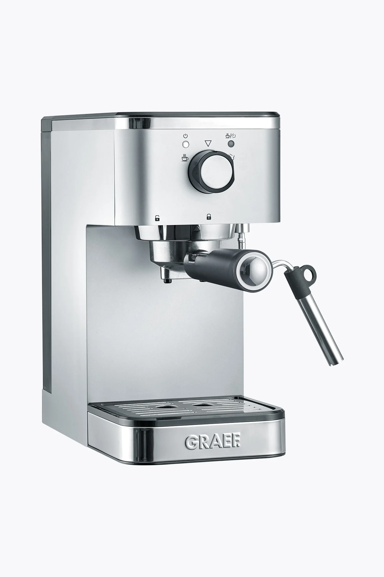 Graef Espressomaschine Salita ES400EU, Silber