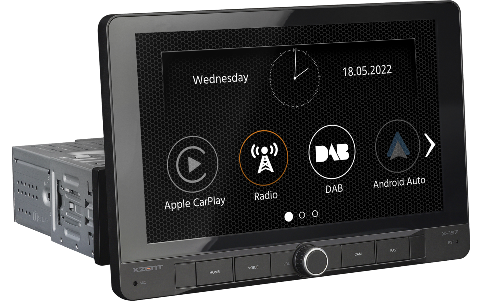 Xzent X-127 1-DIN Infotainer / Multimediasystem / DAB Tuner 9 Zoll