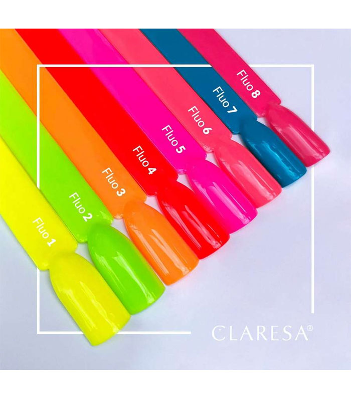 Claresa - *Fluo* - Esmalte semipermanente Soak off - 02