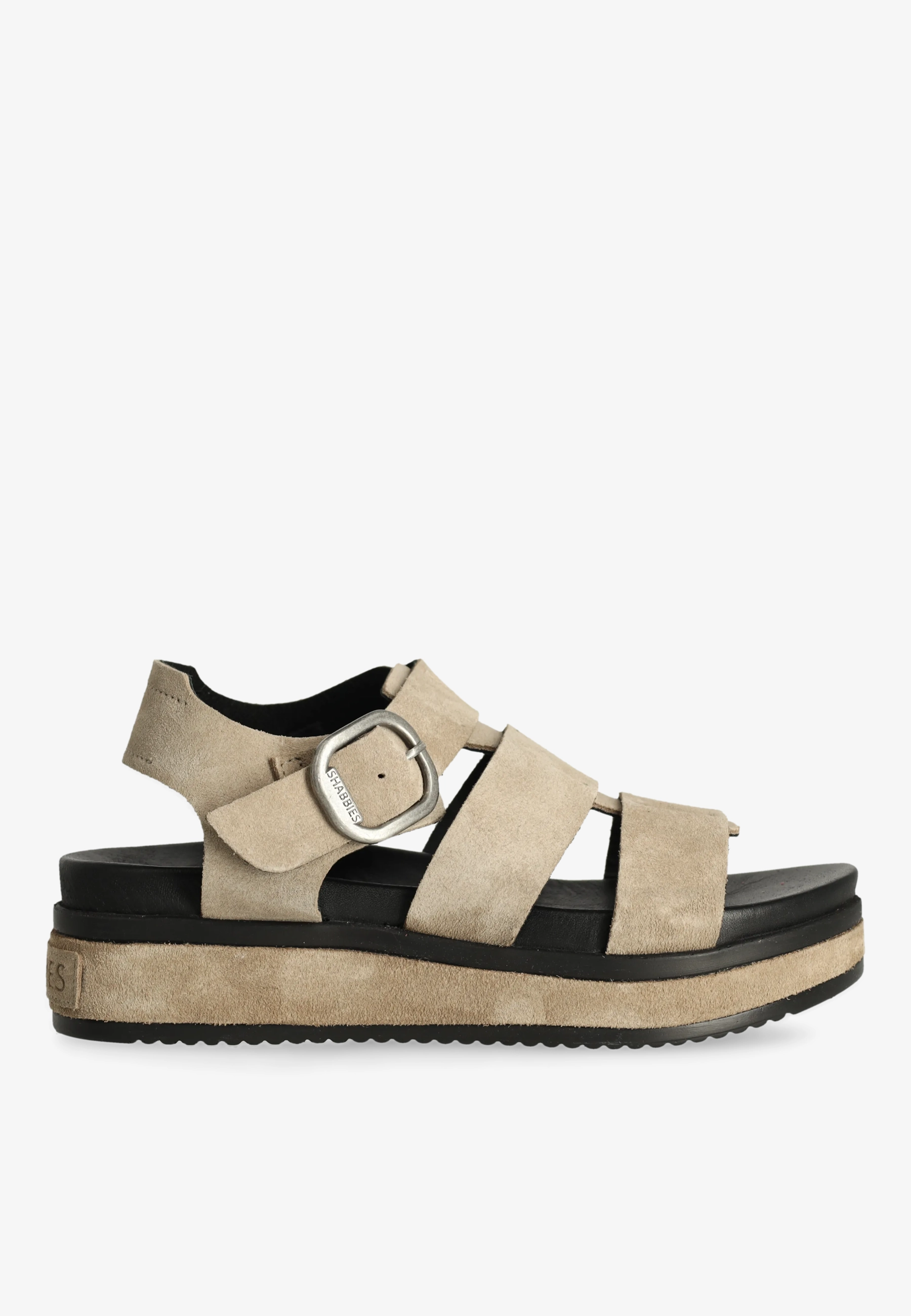 MARO BOLD Sandal suede Taupe
