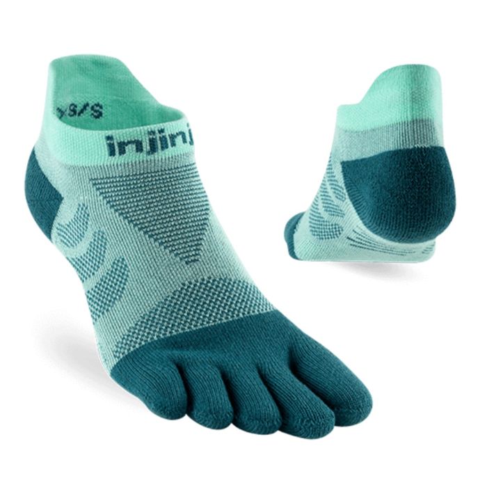 Injinji Dame Strømper Ultra Run No-show Blå